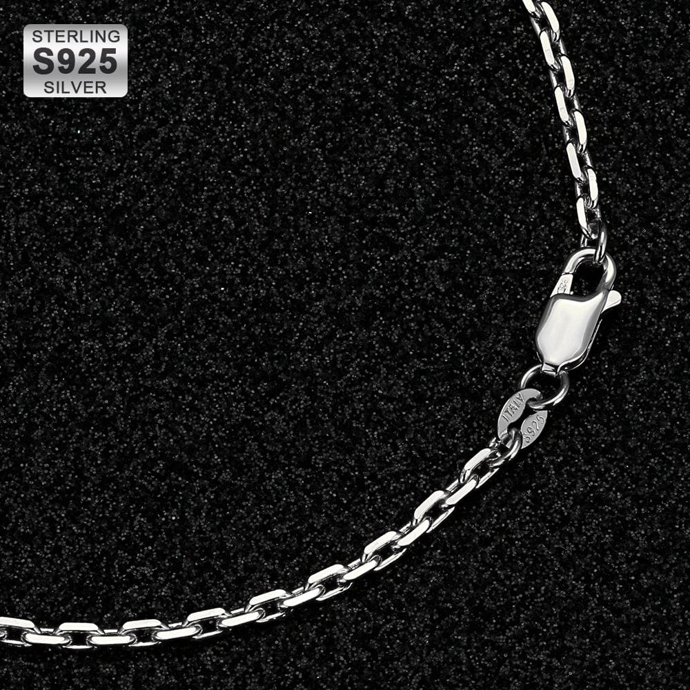 Wholesale 1.4mm Flat Cable Rope Chain In 925 Sterling Silver Plated Gold