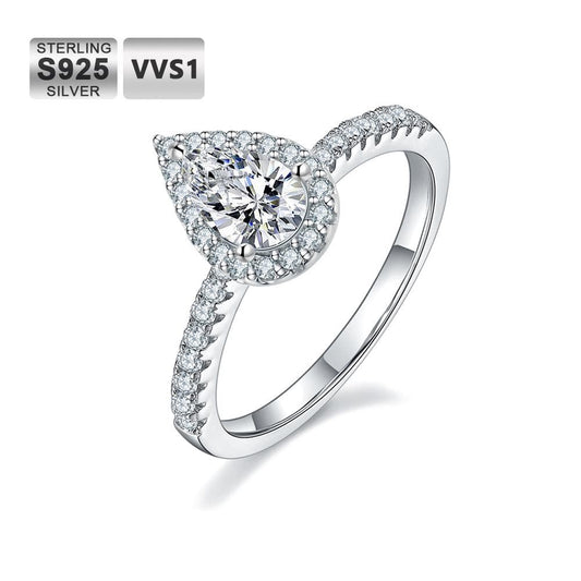 Wholesale 1.0 Carats VVS1 Moissanite Rings