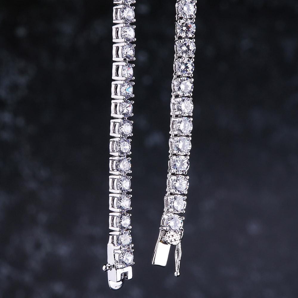 Wholesale Tennis Chain 4mm S925 Sterling Silver