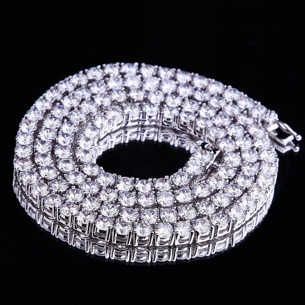 Wholesale Tennis Chain 4mm S925 Sterling Silver