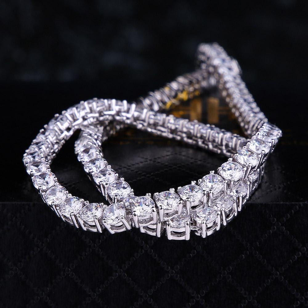 Wholesale Tennis Chain 4mm S925 Sterling Silver