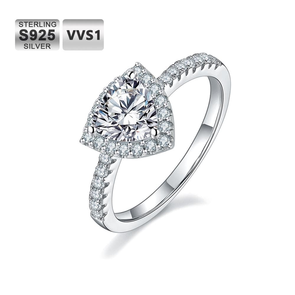 Wholesale 1.0 Carats VVS1 Moissanite Rings