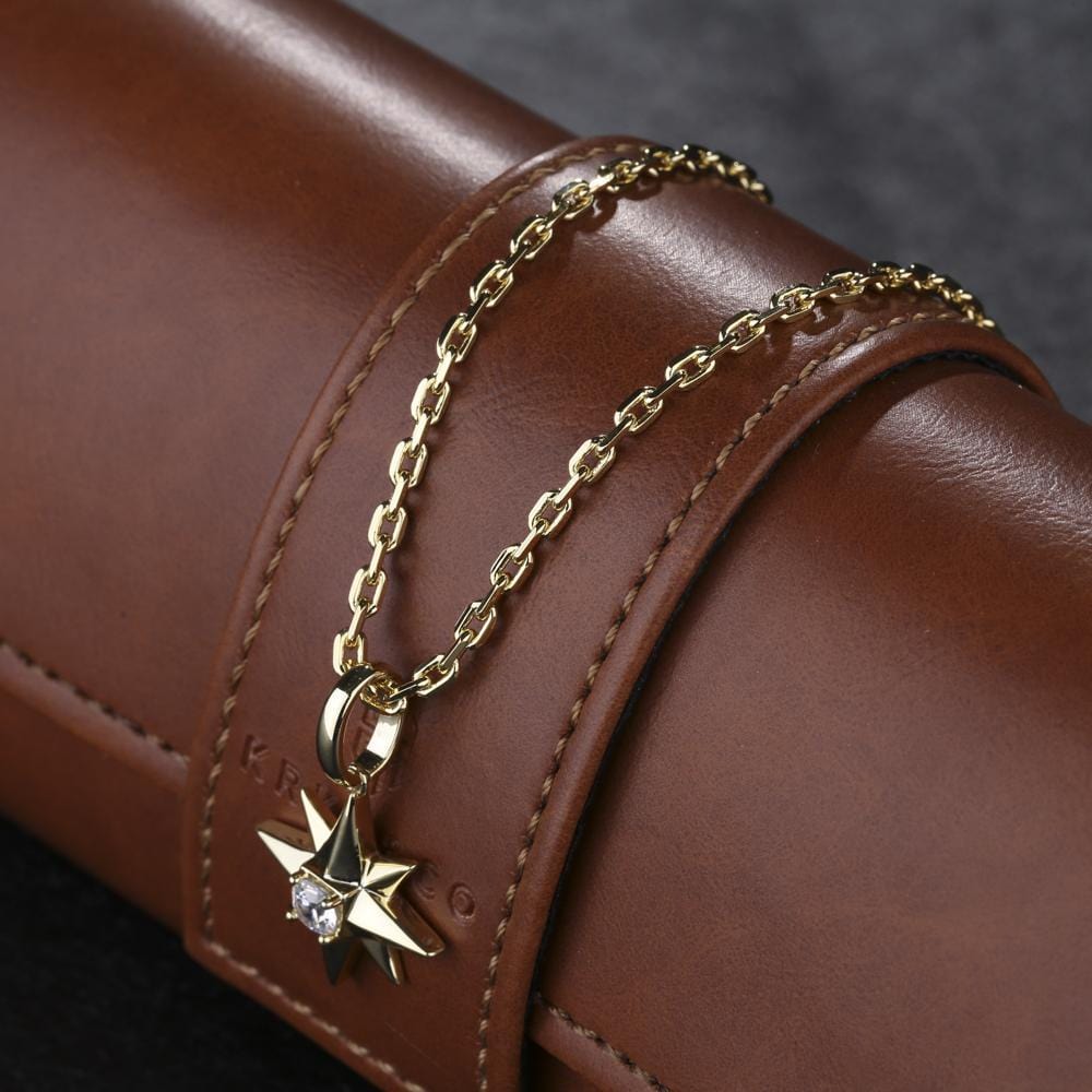 Hip Hop Necklaces Wholesale 2.5mm CNC Cable Chain In S925 Sterling Silver Plated 14K Gold For Amazon Distributors