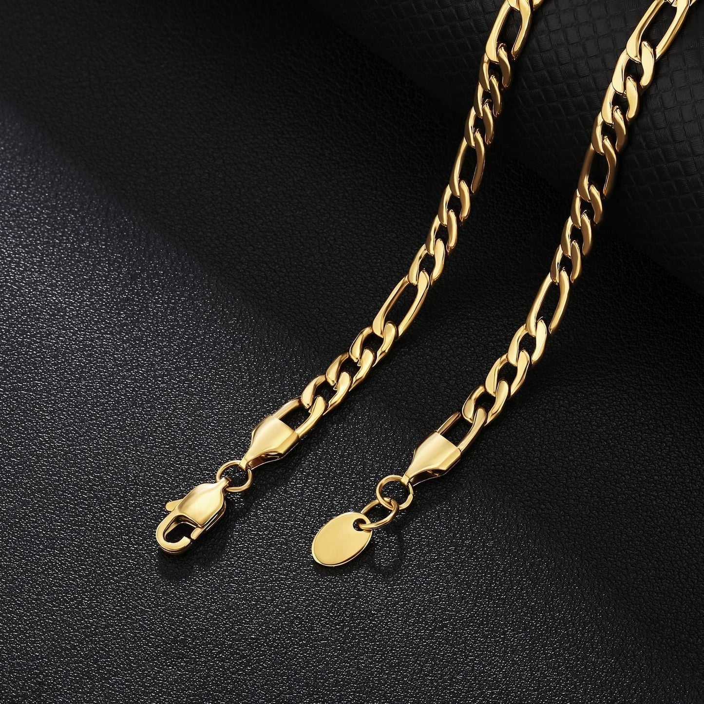 Wholesale Figaro Chain 3mm Stainless Steel