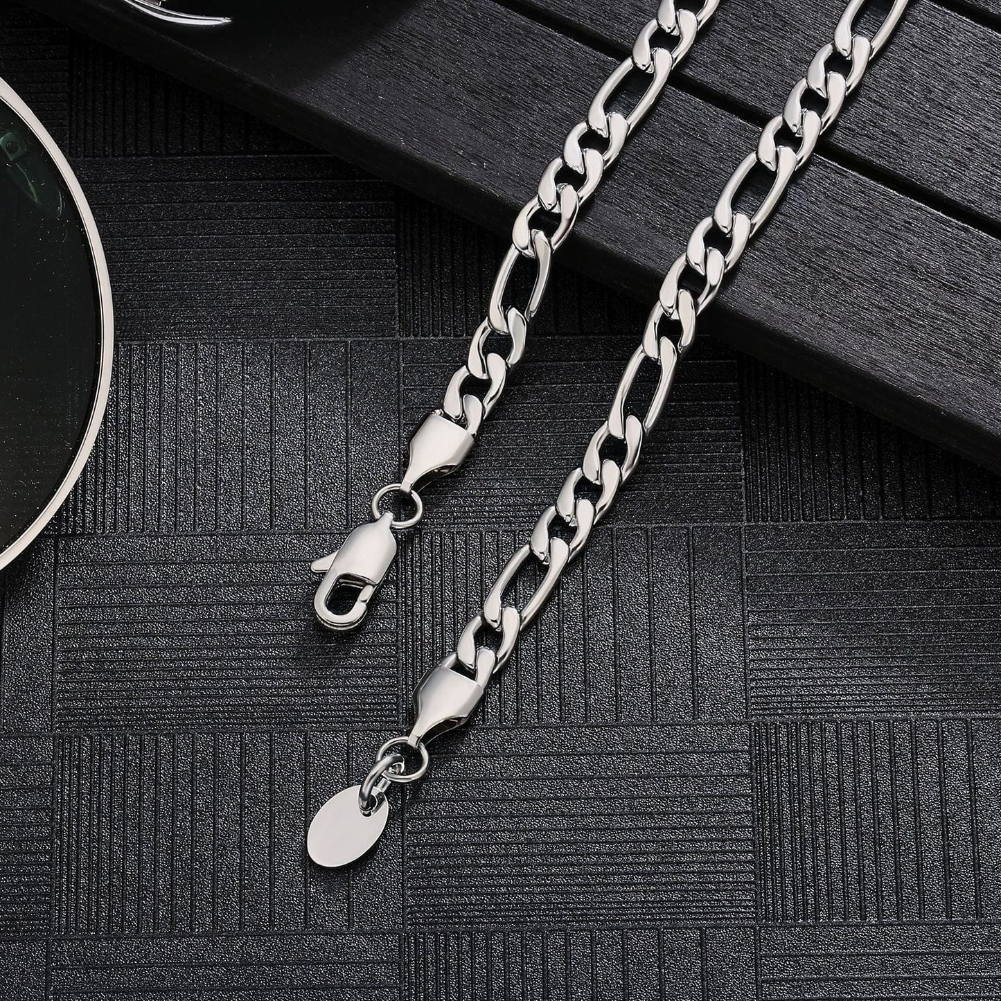 Wholesale Figaro Chain 5mm Stainless Steel