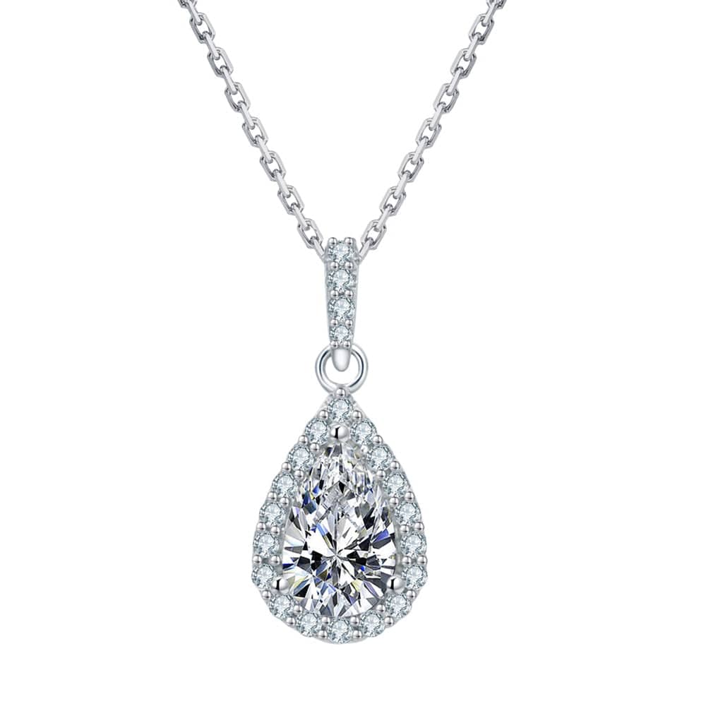 Wholesale Moissanite Pendant Necklace 1.0 Carats VVS1 Jewelry 0081