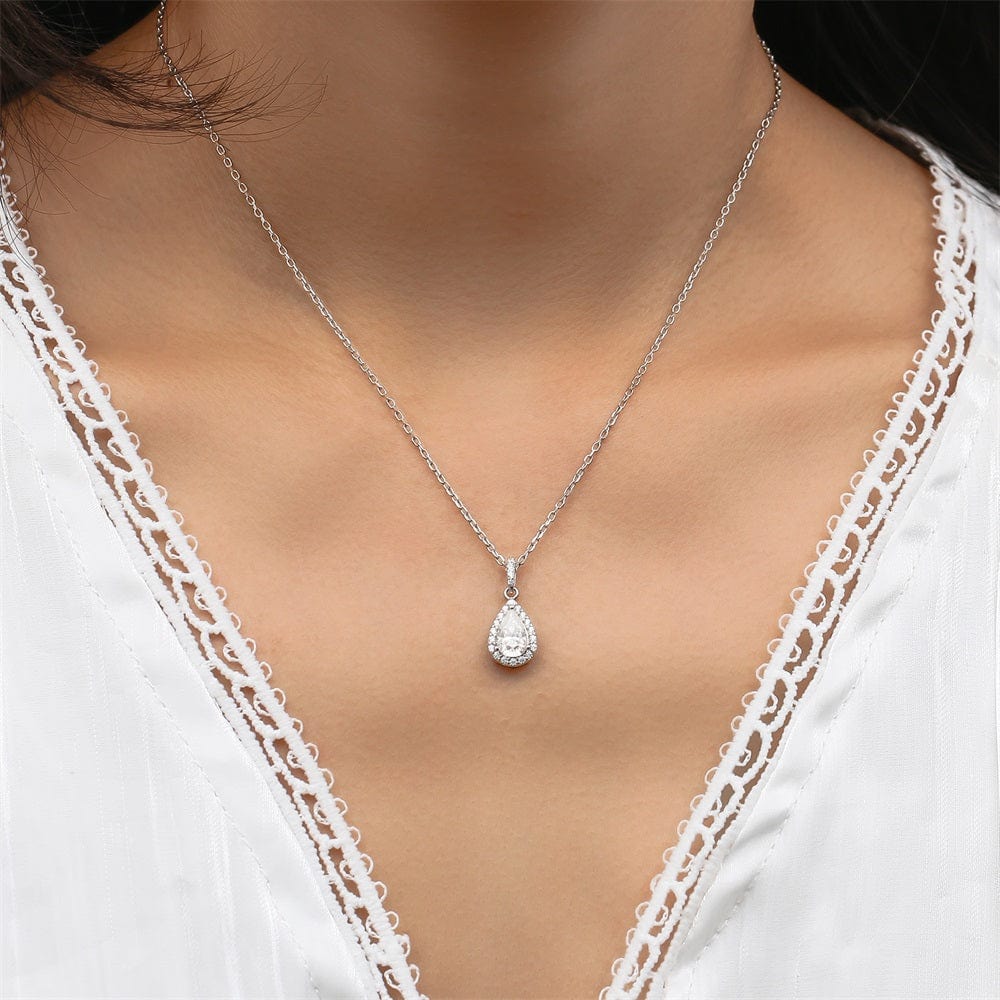 Wholesale Moissanite Pendant Necklace 1.0 Carats VVS1 Jewelry 0081