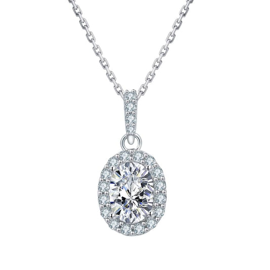 Wholesale  Moissanite Pendant Necklace 1.0 Carats VVS1 0082