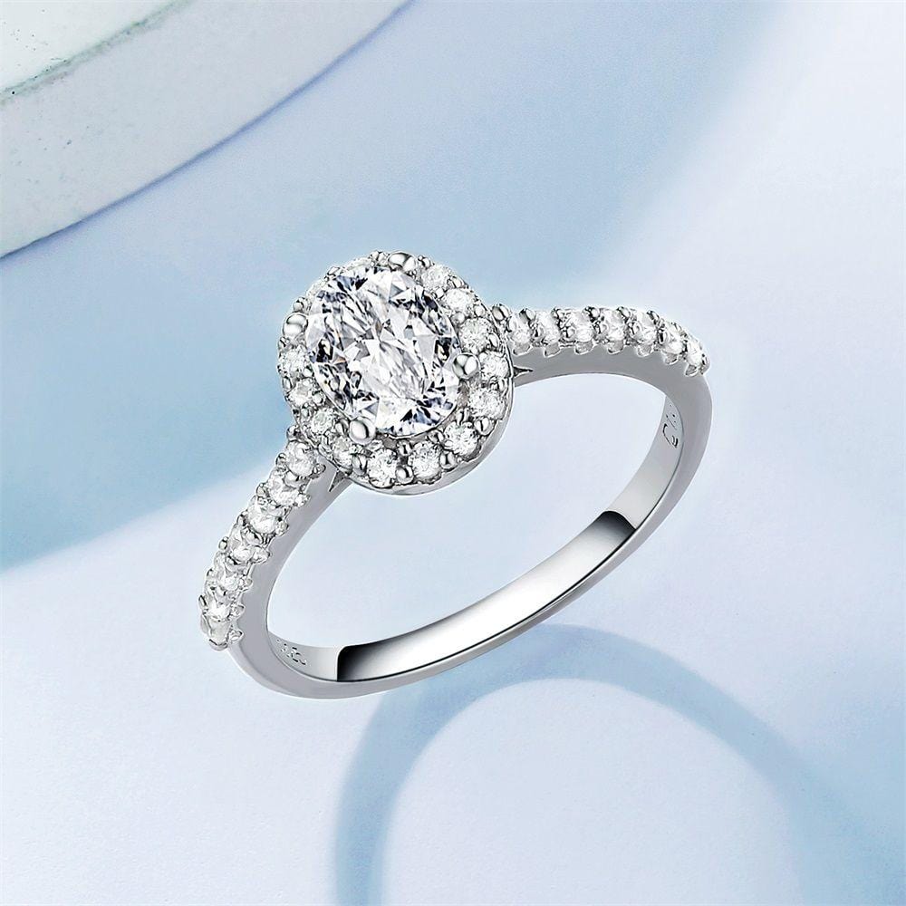 Wholesale 1.0 Carats VVS1 Moissanite Rings