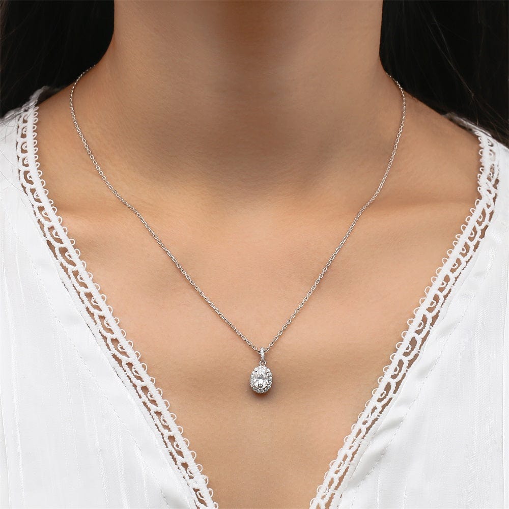 Wholesale  Moissanite Pendant Necklace 1.0 Carats VVS1 0082