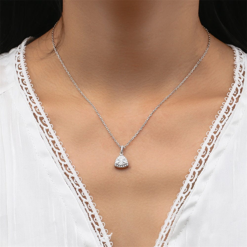 Wholesale Moissanite Pendant Necklace VVS1 1.0 Carats 0083