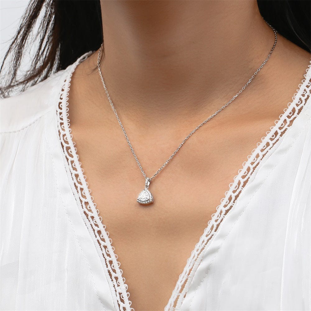 Wholesale Moissanite Pendant Necklace VVS1 1.0 Carats 0083