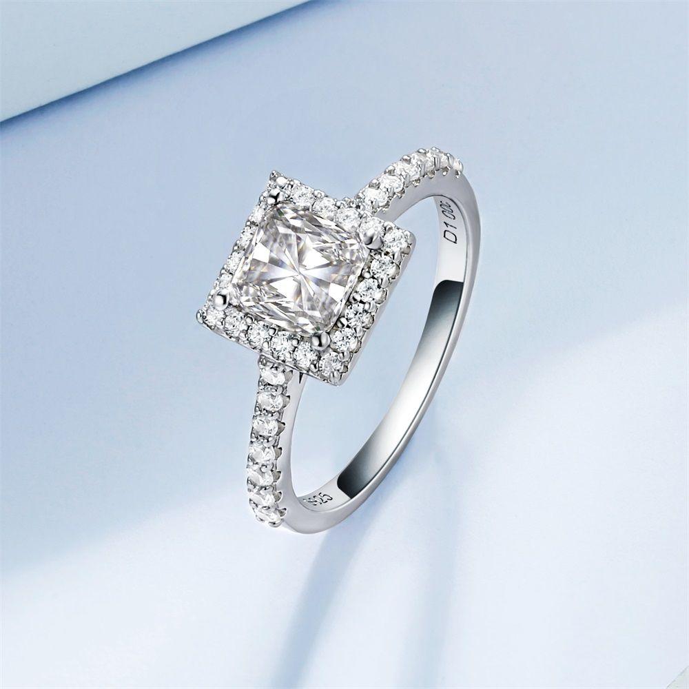 Wholesale 1.0 Carats VVS1 Moissanite Rings