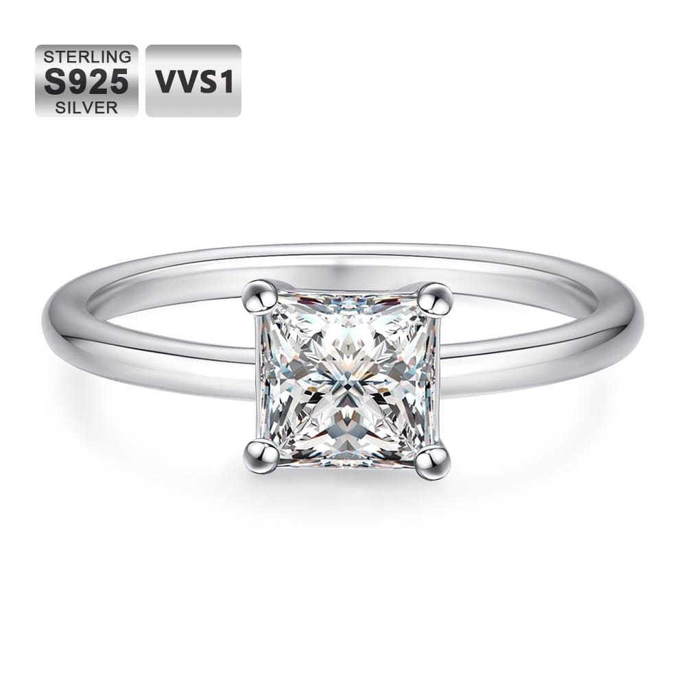 Wholesale 1.0 Carats VVS1 Moissanite Rings for Women 0090