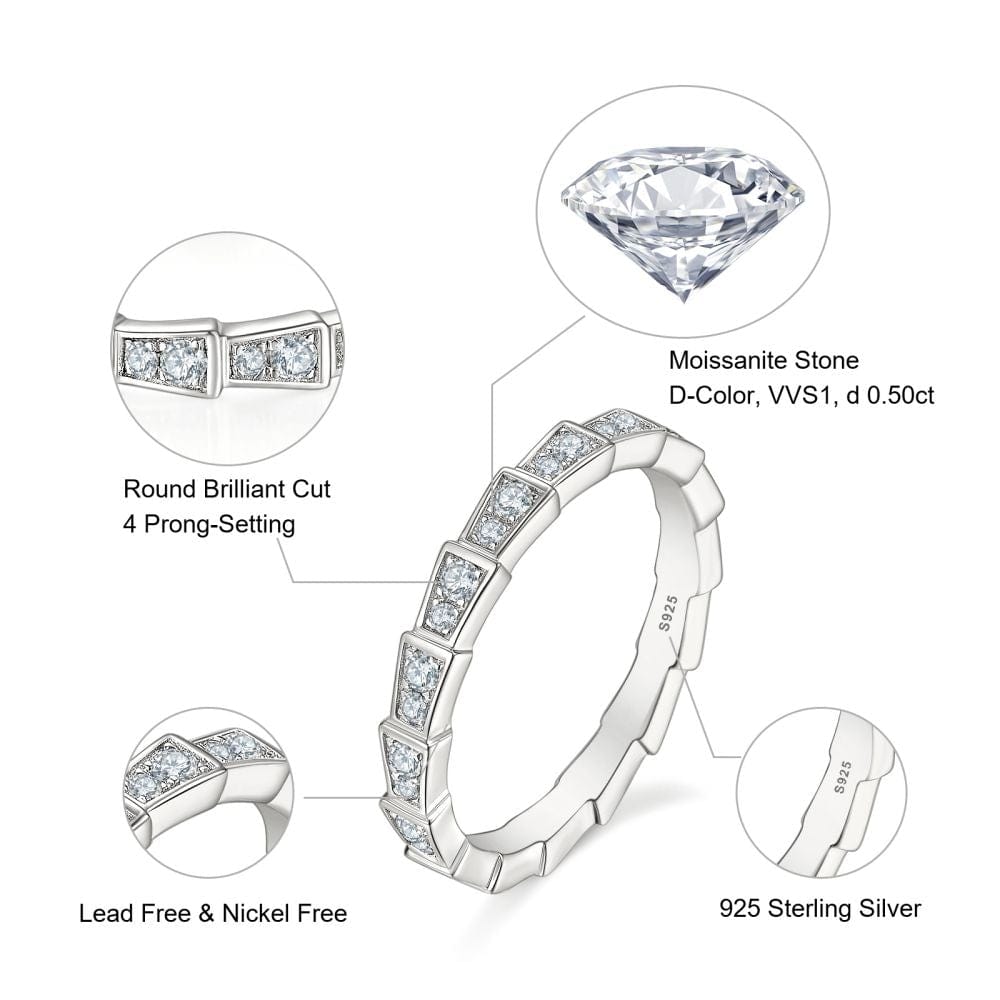 Wholesale VVS1 Moissanite Rings for Women 0102