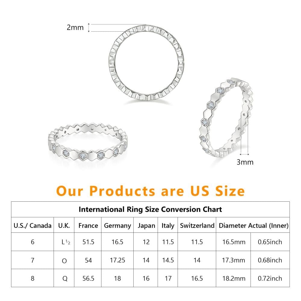 Wholesale 0.20 Carats VVS1 Moissanite Rings for Women 0103