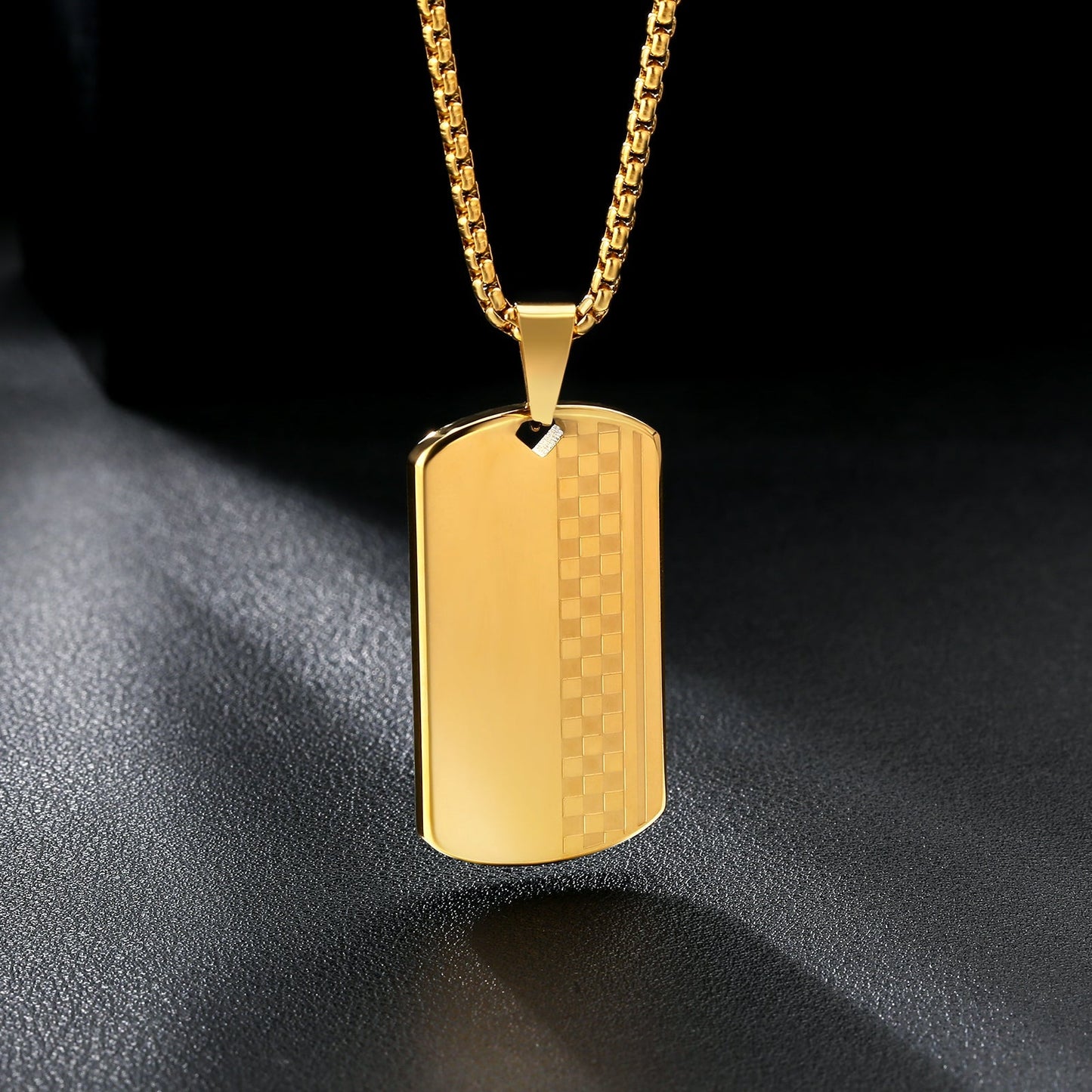 Wholesale Dog Tag Pendant Necklace KRKC