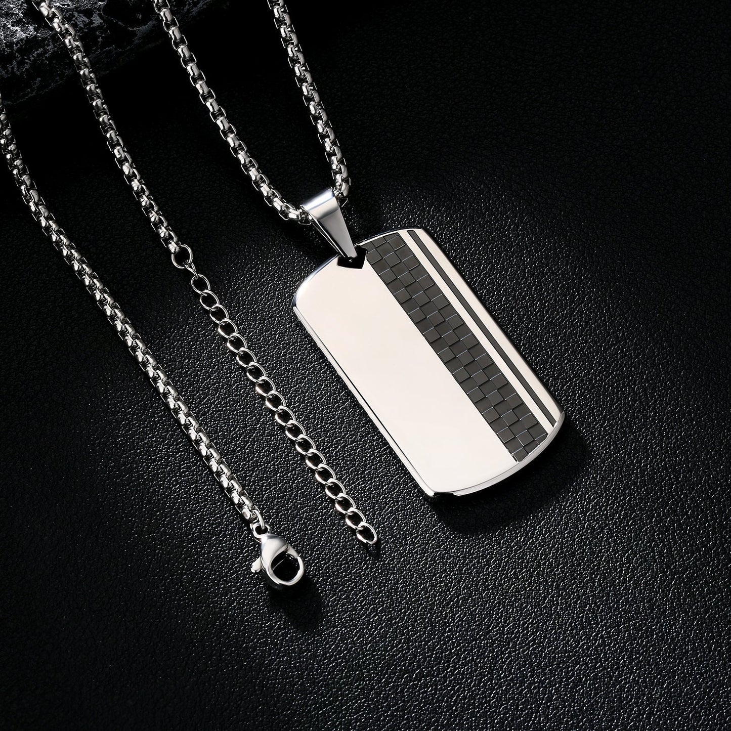 Wholesale Dog Tag Pendant Necklace KRKC