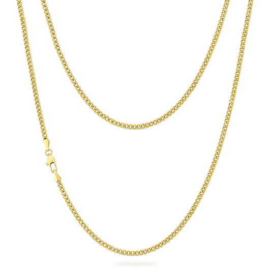 Wholesale Cuban Curb Chain 3mm 14K Gold/White Gold